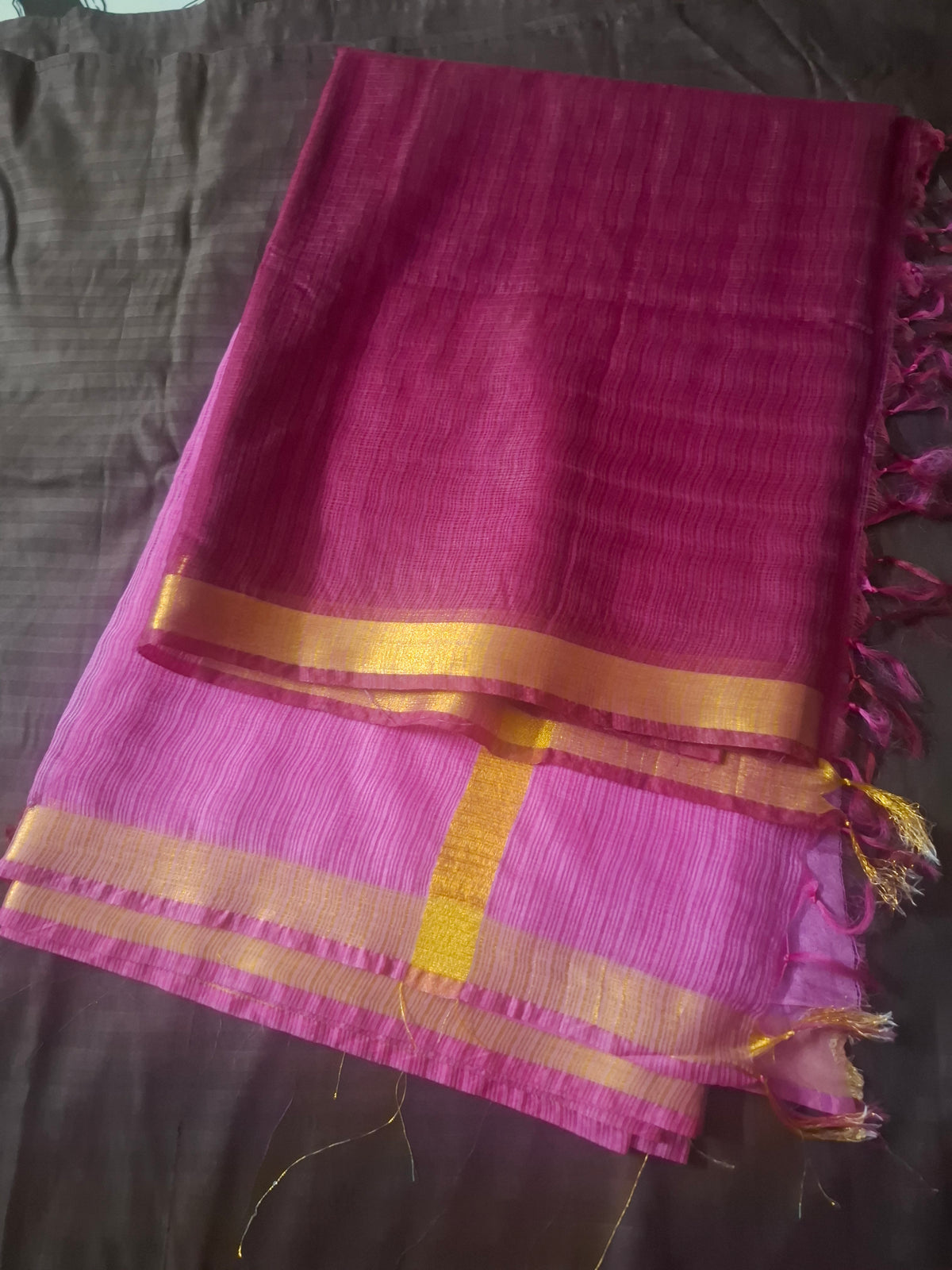 Bhagalpuri kota linen saree