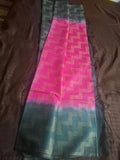 Bhagalpur Silk Linen Saree